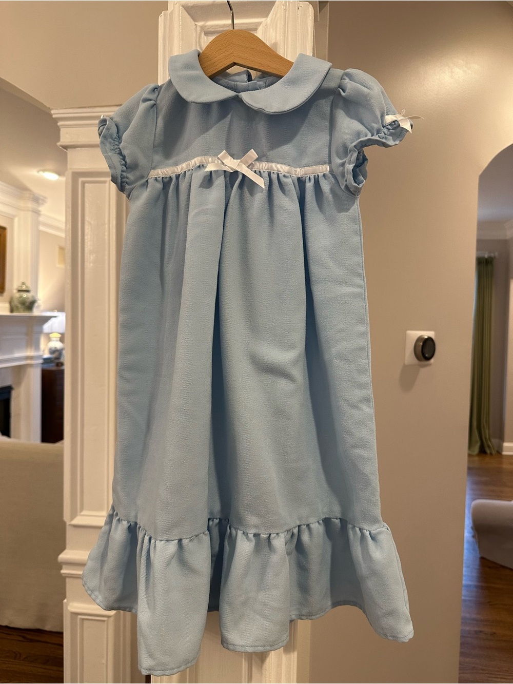 Little English Blue Nightgown Size 2T